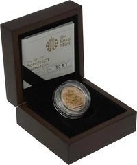 2011 Proof Gold Sovereign Boxed