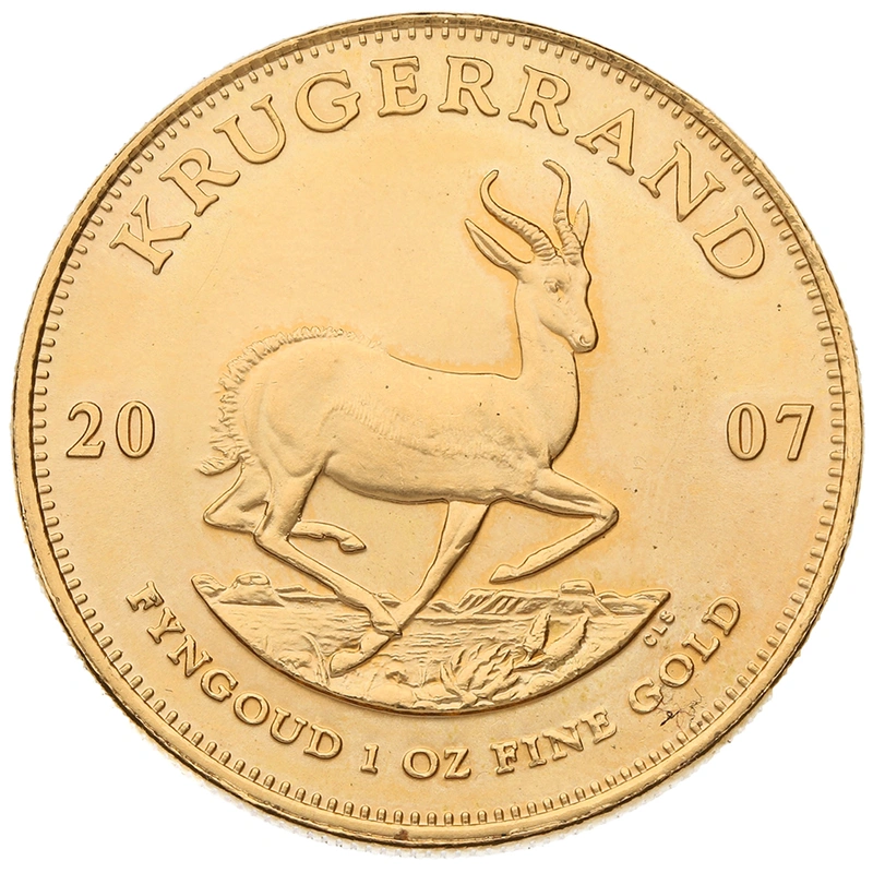 2007 Krugerrand Gold Coin 1oz