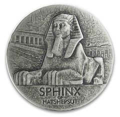 Egyptian Relics Sphinx of Hatshepsut Silver Coin 5oz