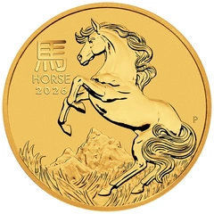 2026 Year of the Horse Gold Coin 1/4oz Perth Mint Australian Lunar Series