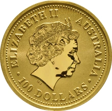 1999 1oz Gold Australian Nugget