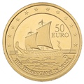 2011 Maltese Gold Proof 50 Euro coin - Phoenecians