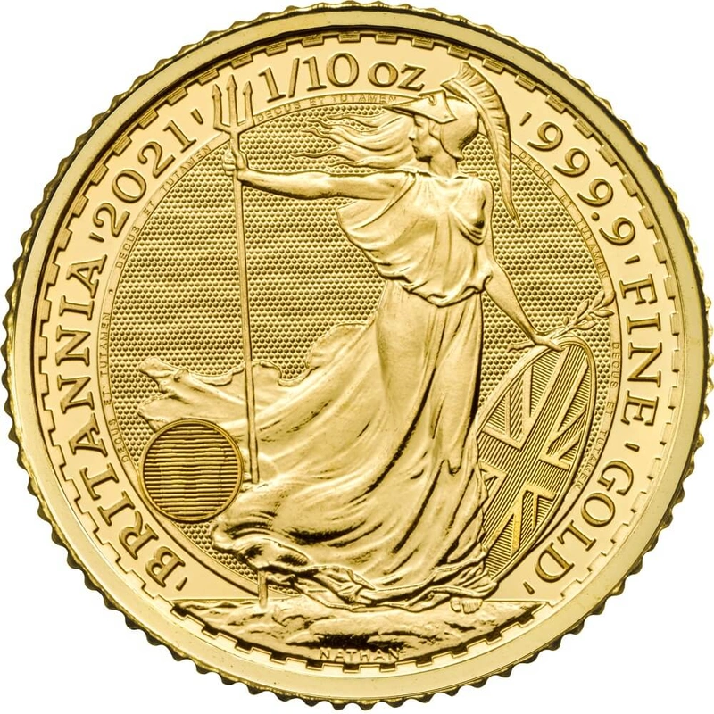 2021 Tenth Ounce Gold Britannia