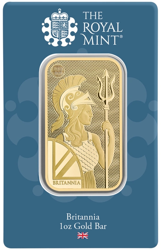 NEW 1oz Gold Britannia Minted Bar