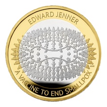 2023 - Edward Jenner Silver £2 Proof Coin Boxed