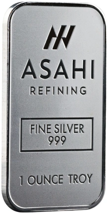1oz Silver Bar Asahi Minted