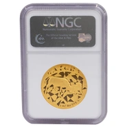 1997 1oz Natura Proof Gold Coin Buffalo NGC PF69