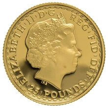 2010 Quarter Ounce Proof Britannia Gold Coin