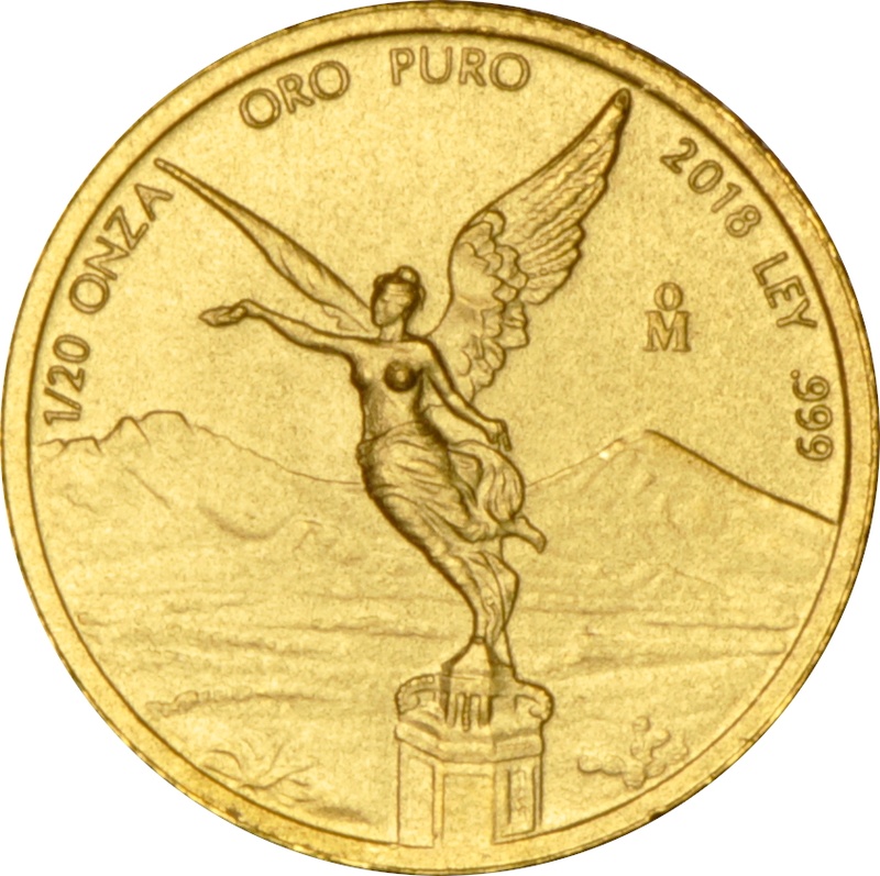 2018 Twentieth Gold Mexican Libertad