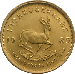 1985 1/10oz Krugerrand Gold Coin