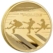 2023 Proof 2oz The Police Gold Coin Music Legends Boxed