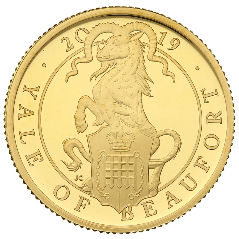 2019 1/4oz Quarter Ounce Proof Yale Gold Coin Queen's Beasts