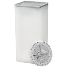 2024 Six Decades of 007, Bond of the 1960s 1oz Silver Coin