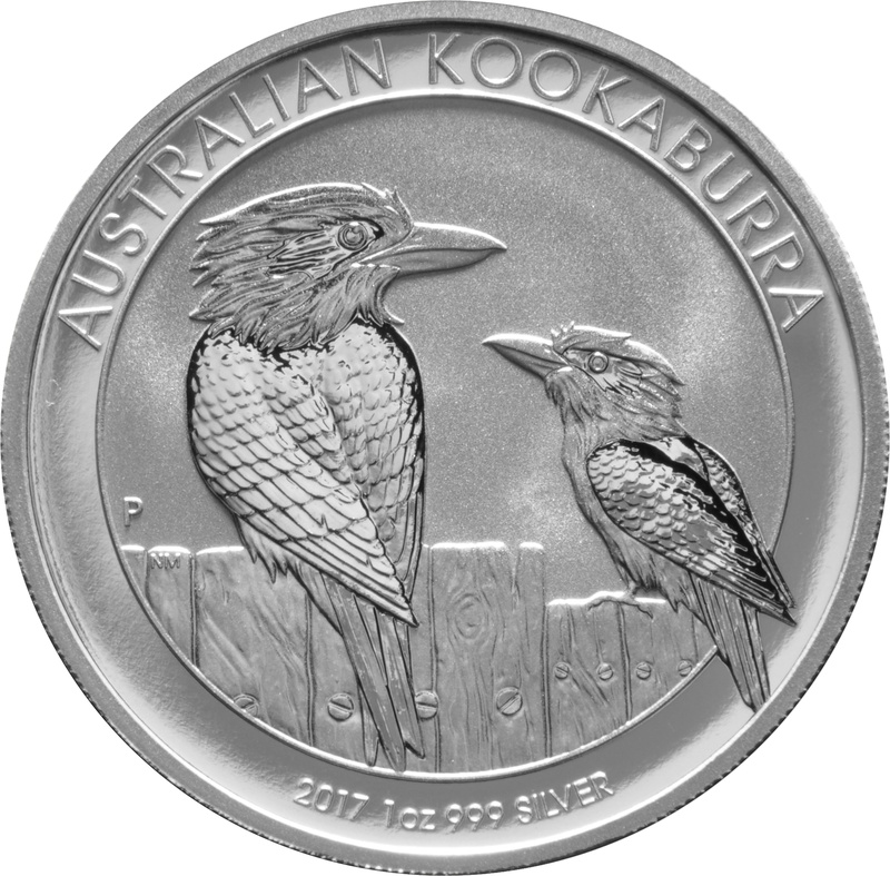 2017 1oz Silver Australian Kookaburra