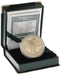 1996 1oz Natura Gold Coin Elephant Boxed