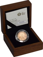 Gold Proof 2011 £1 Edinburgh