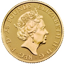 2020 Royal Mint 1/4 Oz Year of the Rat Gold Coin