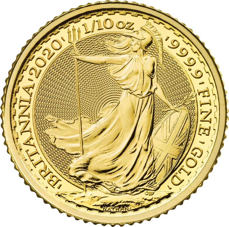 2020 Tenth Ounce Gold Britannia