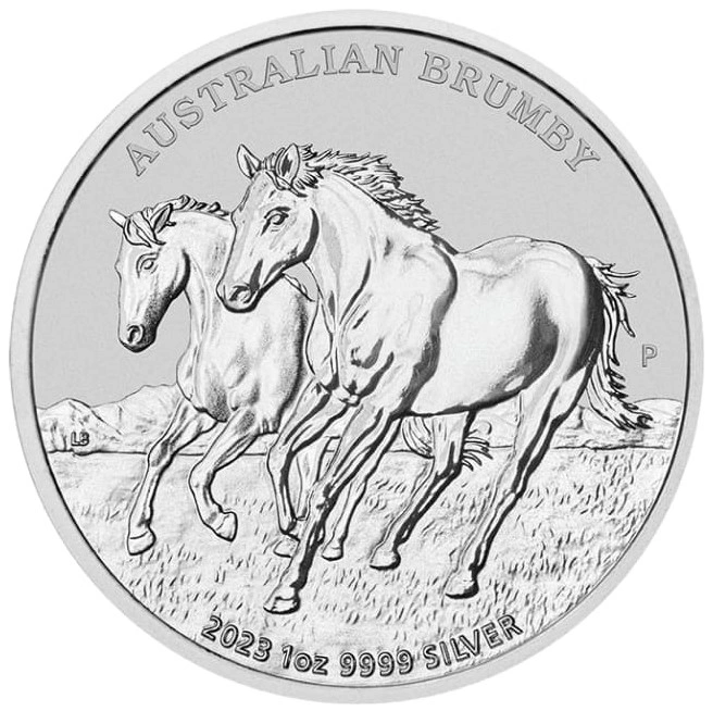 2023 1oz Silver Australian Brumby