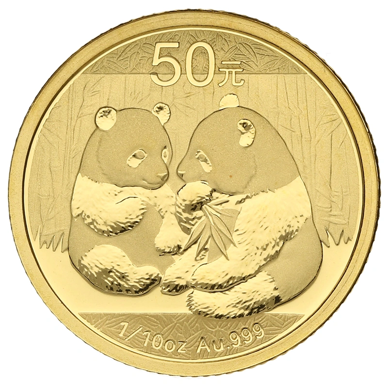 2009 1/10 oz Gold Chinese Panda Coin