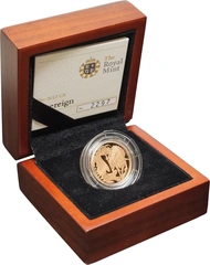 2012 Proof Gold Sovereign Boxed