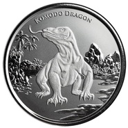 2022 Komodo Dragon 1oz Silver Coin
