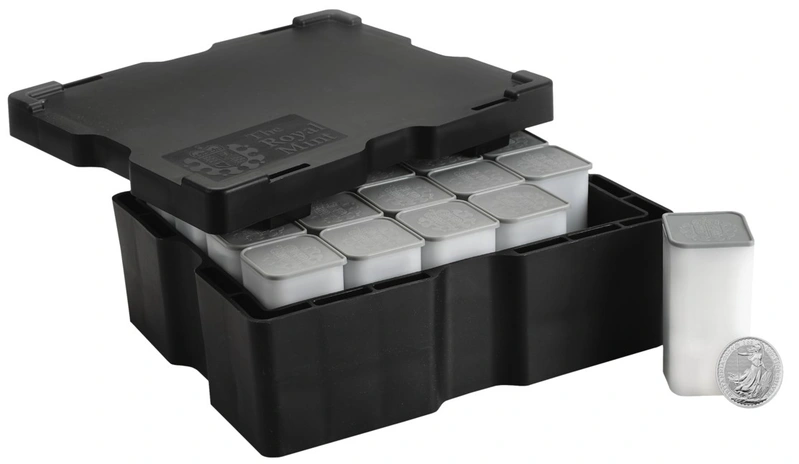 Monster Box of 500 2024 Britannia 1oz Silver Coins