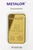 100g Gold Bar Metalor Minted
