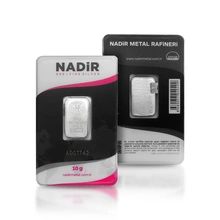 Nadir 10 Gram Minted Silver Bar