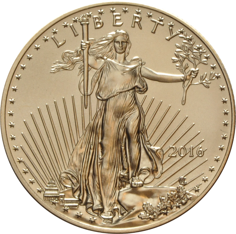 2016 1/2oz American Eagle Gold Coin