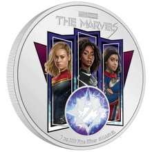 2023 The Marvels 1oz Proof Silver Coin Boxed