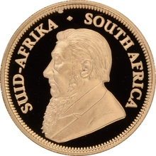 2017 Proof Half Ounce Krugerrand Gold Coin 50th Anniversary privy mark