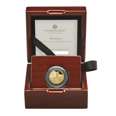 2026 Britannia UK Gold 1/10 oz Proof Coin