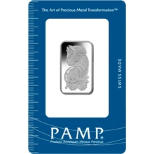 PAMP 1/2oz Palladium Bar Lady Fortuna