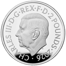 2026 Royal Mint 1oz Year of the Horse Proof Silver Coin Boxed
