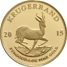 2015 Proof Krugerrand Gold Coin 1oz
