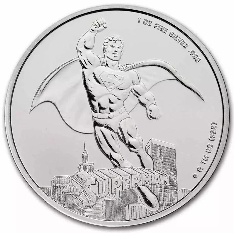 2023 Superman Silver Coin 1oz