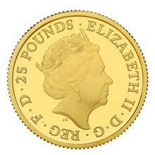 2018 Proof 1/4oz Gold Britannia Coin Boxed