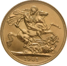 1981 Gold Sovereign - Elizabeth II Decimal Portrait