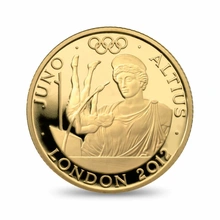 London 2012 Gold Series Higher 3 Coin Gold Proof Set Boxed