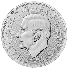 2023 King Charles III Britannia 1oz Silver Coin