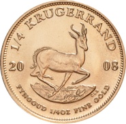 2008 Quarter Ounce Gold Krugerrand