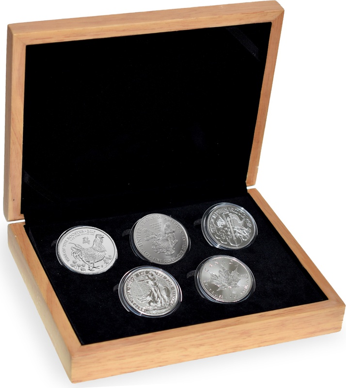 2017 1oz Silver Five Coin Set in Gift Box