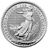 2022 1oz Platinum Britannia Coin