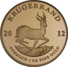 2012 1oz Gold Proof Krugerrand - Boxed