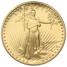 1987 Proof 1/2oz American Eagle Gold Coin MCMLXXXVII