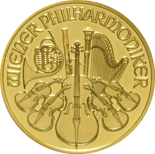 2012 1oz Austrian Gold Philharmonic Coin