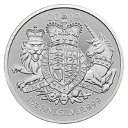 2019 Royal Arms Silver Coin 1oz