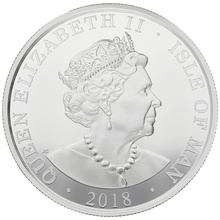 2018 Silver 1oz Isle of Man Noble Proof Coin