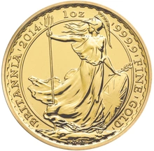 2014 Gold Britannia One Ounce Coin